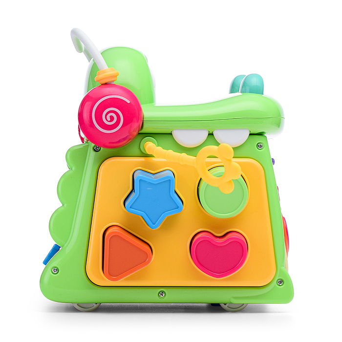 Куб развивающий MSS-007 "Весёлый крокодильчик" в коробке