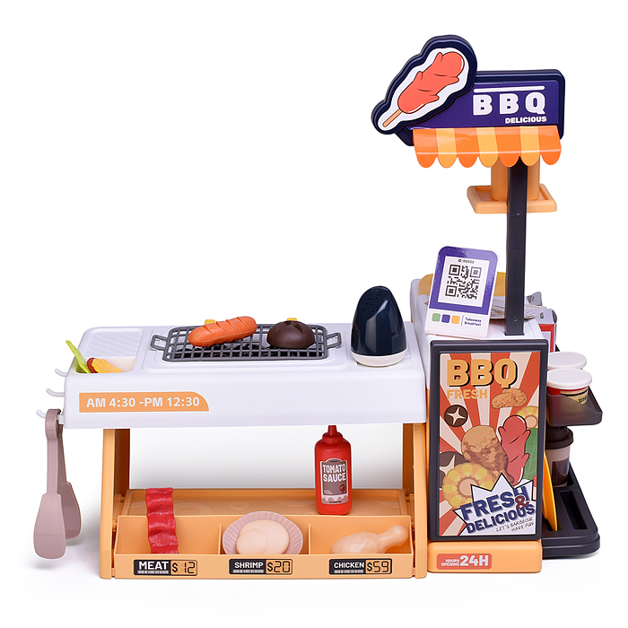 Фото к товару Игровой набор барбекю 889-294 "Шеф повар" в коробке Игровой набор барбекю 889-294 "Шеф повар" в коробке