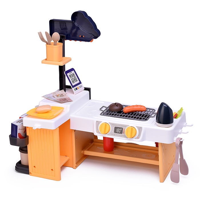 Фото к товару Игровой набор барбекю 889-294 "Шеф повар" в коробке Игровой набор барбекю 889-294 "Шеф повар" в коробке