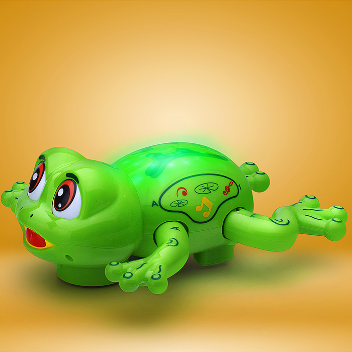 Интерактивная игрушка YJ-3066 "Лягушка" в коробке
