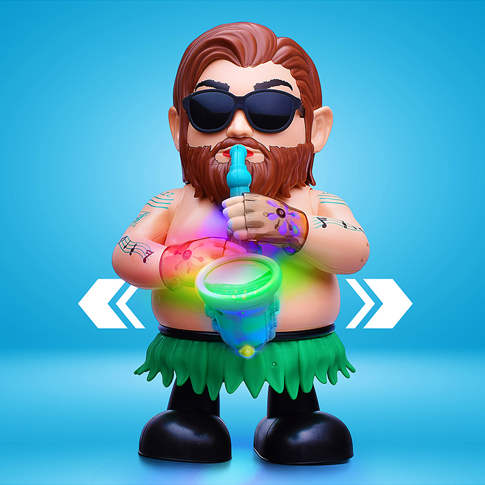 Музыкальная игрушка YJ-3033 "Саксофонист" в коробке