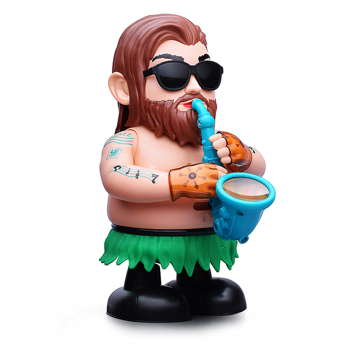 Музыкальная игрушка YJ-3033 "Саксофонист" в коробке