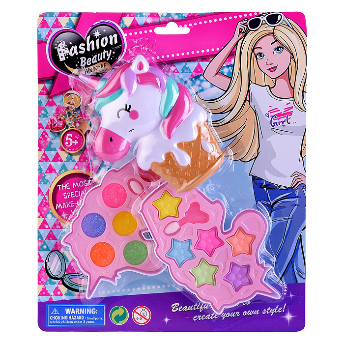 Косметика детская V82818F6 "Радужные мечты" на листе