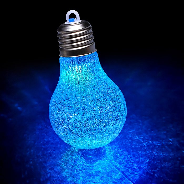 Набор новогодних украшений S2486 "Блестящие узоры" (4шт х 10см)