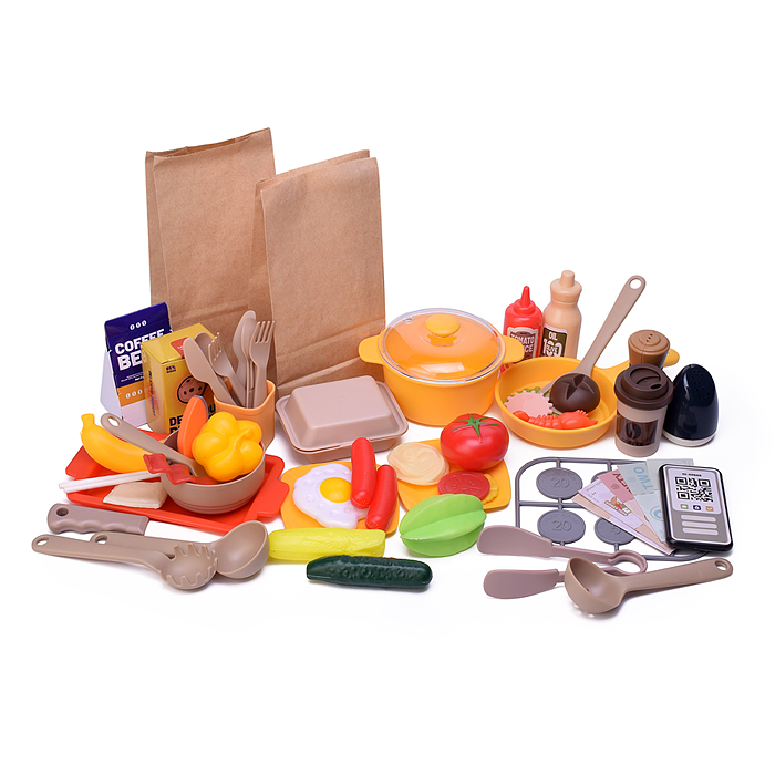 Фото к товару Игровой набор кафе 889-282 "В гостях у Ани" в коробке Игровой набор кафе 889-282 "В гостях у Ани" в коробке