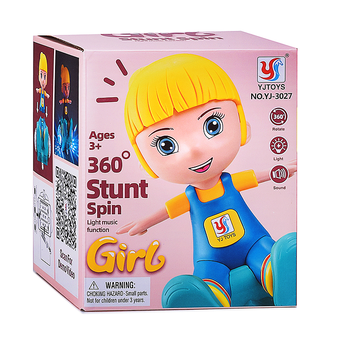 Интерактивная игрушка YJ-3027 "Трюкач" в коробке