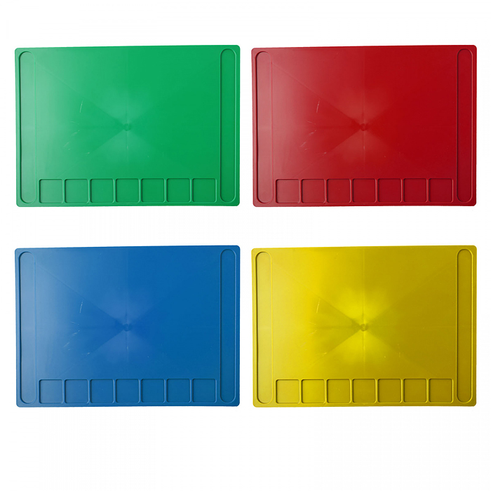 Доска для лепки с выемками А4 ассорти -2, стикер, 