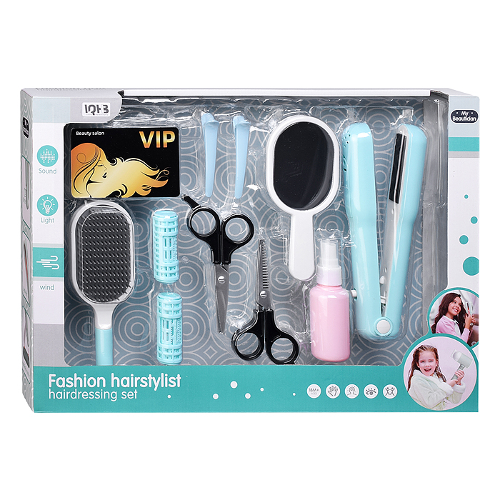 Фото к товару Набор стилиста A2010-5 "Стильная девченка" в коробке Набор стилиста A2010-5 "Стильная девченка" в коробке