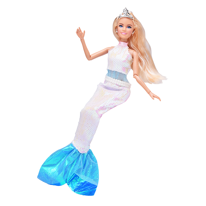 Кукла София, 29 см, Русалка (руки и ноги сгиб., аксесс.) в коробке 