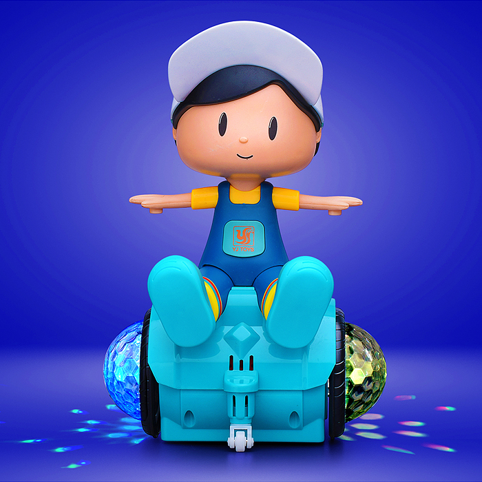 Интерактивная игрушка YJ-3026 "Трюкач" в коробке