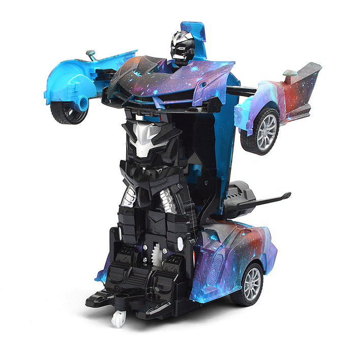 Машина 33968 "Суперкар" трансформирующийся в робота, р/у, 27 MHz, в коробке