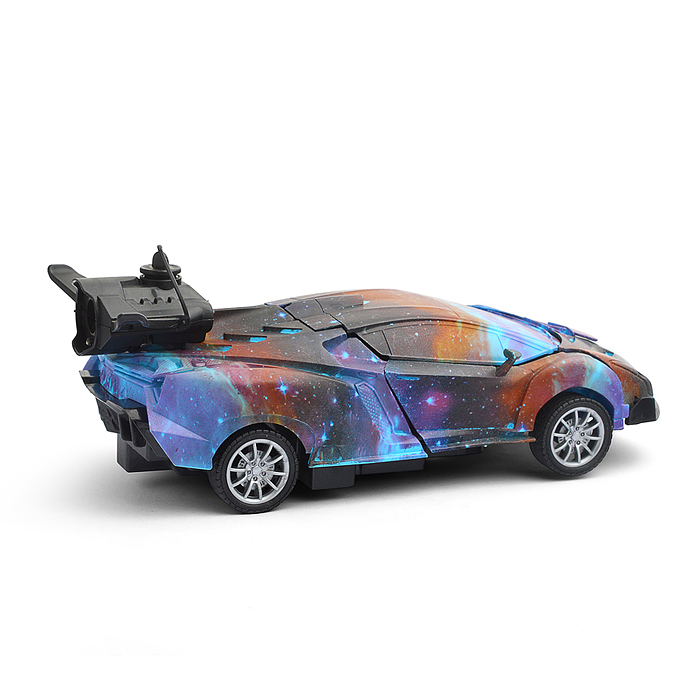 Машина 33968 "Суперкар" трансформирующийся в робота, р/у, 27 MHz, в коробке