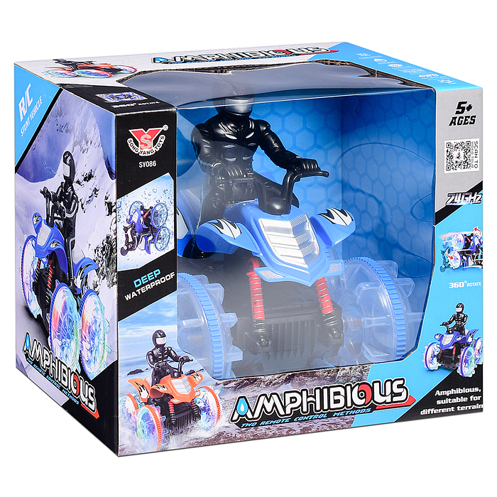 Машина SY086 "Амфибия" р/у, 27 MHz, в коробке