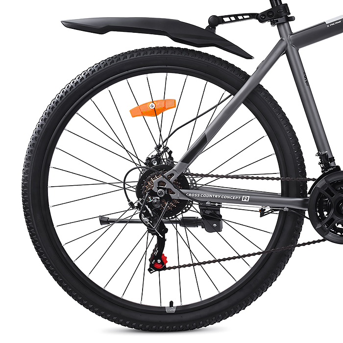 Велосипед 29" Rocket Crater Pro 29, цвет серый, размер 17,5"