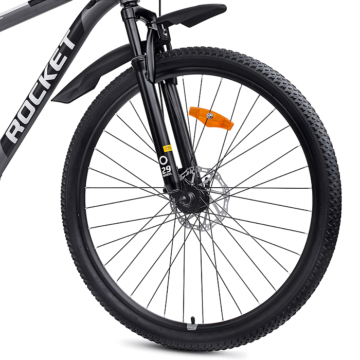 Велосипед 29" Rocket Crater Pro 29, цвет серый, размер 17,5"