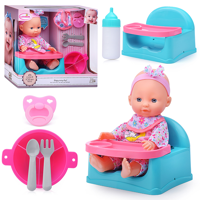 Пупс с аксессуарами HX670-4 "Иришка" в коробке