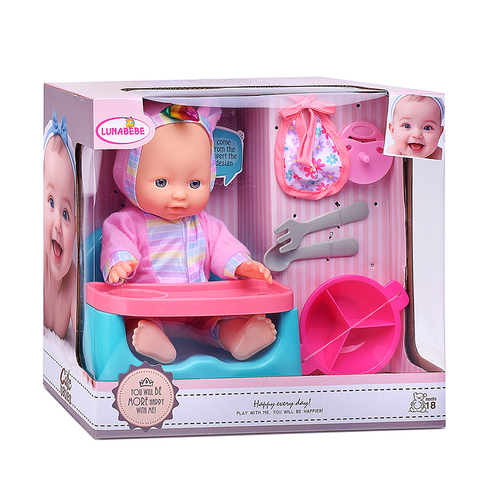 Пупс с аксессуарами HX670-3 "Милочка" в коробке