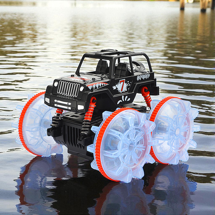 Машина SY085 "Джип-амфибия" р/у, 27 MHz, в коробке