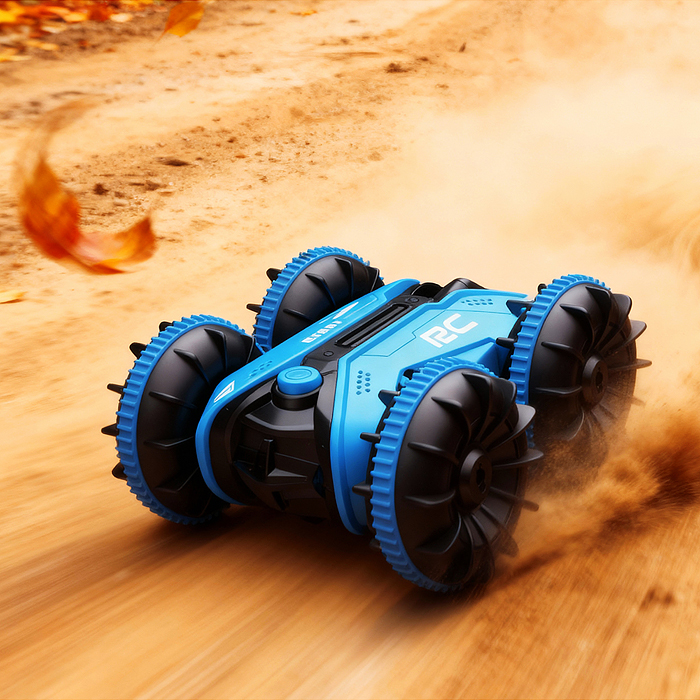 Машина QX011 "Амфибия №2" р/у, 27 MHz, в коробке