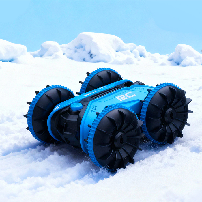 Машина QX011 "Амфибия №2" р/у, 27 MHz, в коробке