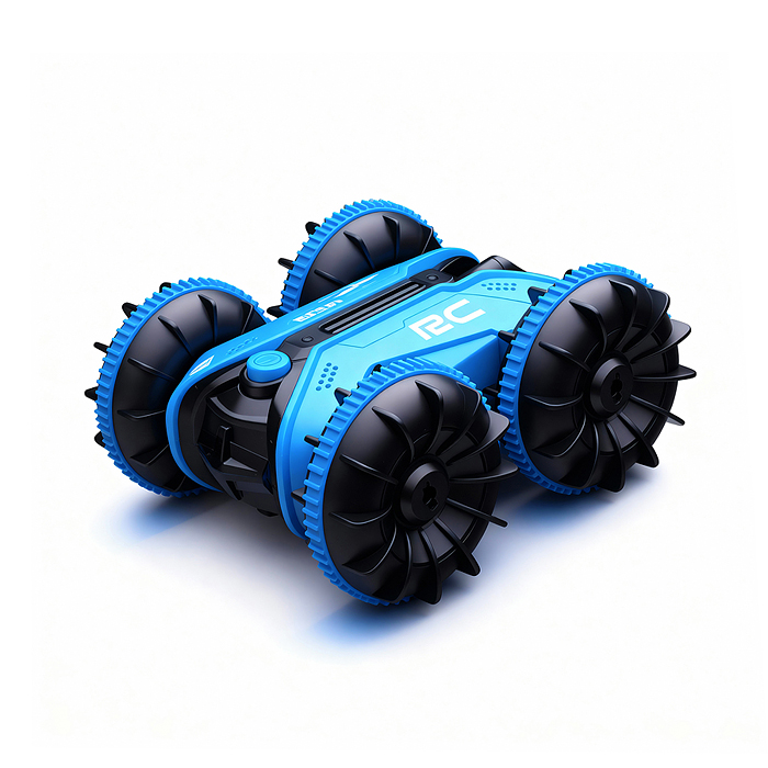 Машина QX011 "Амфибия №2" р/у, 27 MHz, в коробке