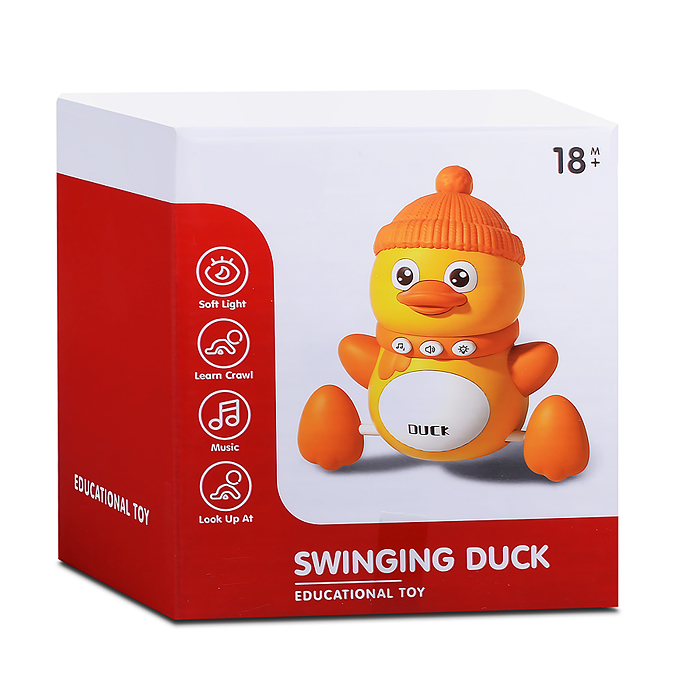 Игрушка интерактивная YL503 "Утёнок в шапочке" в коробке