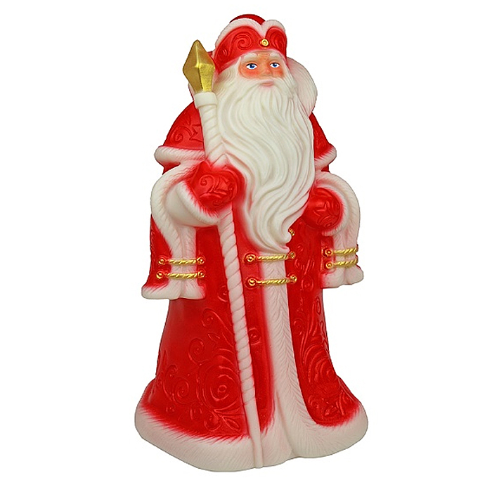 Кукла Дед Мороз 23 см в красном