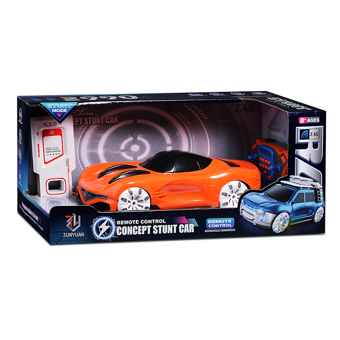 Машина QX008 "Яркая гонка" р/у, 27 MHz, в коробке