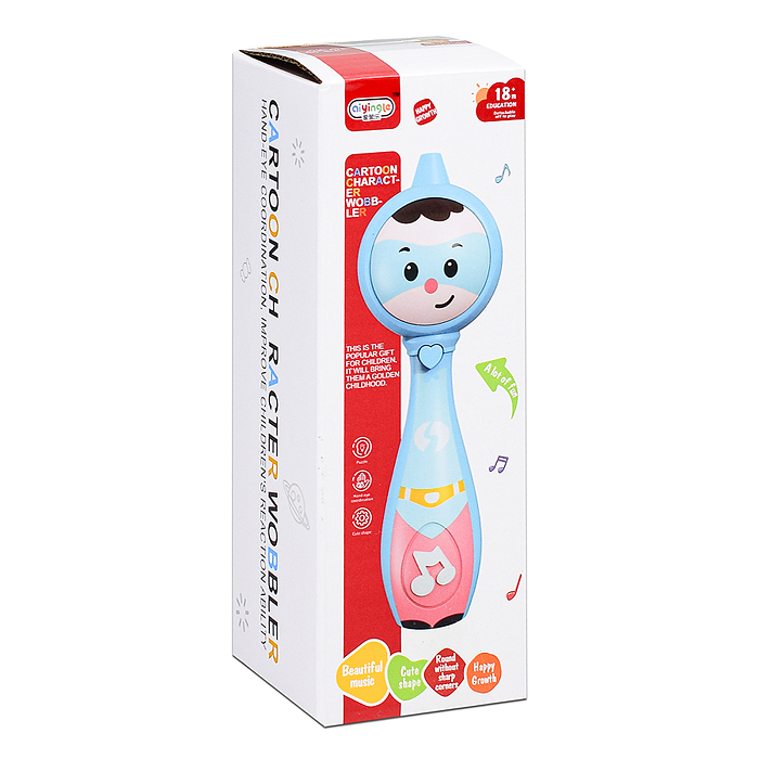 Погремушка 368-113Y "Счастливое детство" в коробке