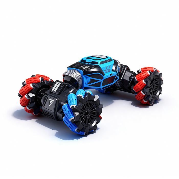 Машина QX032 "Дорожный трюкач" р/у, 27 MHz, в коробке