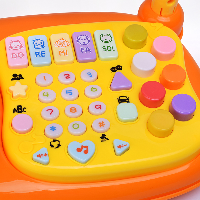 Игрушка музыкальная YL78927 "Телефон-Зайчик"  в коробке