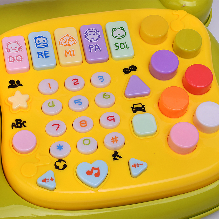 Игрушка музыкальная YL78927 "Телефон-Зайчик"  в коробке