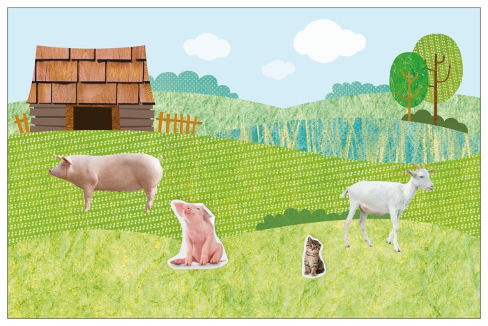 Фотонаклейки. В деревне