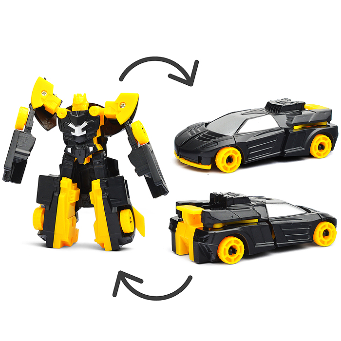 Робот 101 трансформирующийся в спортивное авто, в пакете