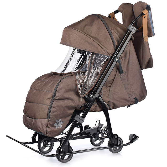 Санки-коляска Кидс 3-2С (бронза) нет дуги , сколы потёртости