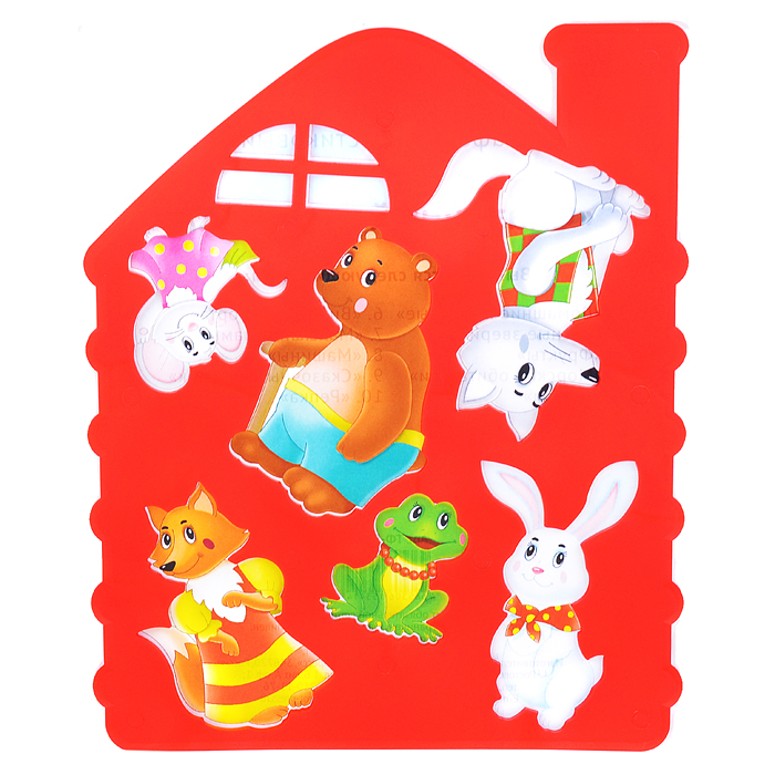 Трафарет "Сказочный теремок" 