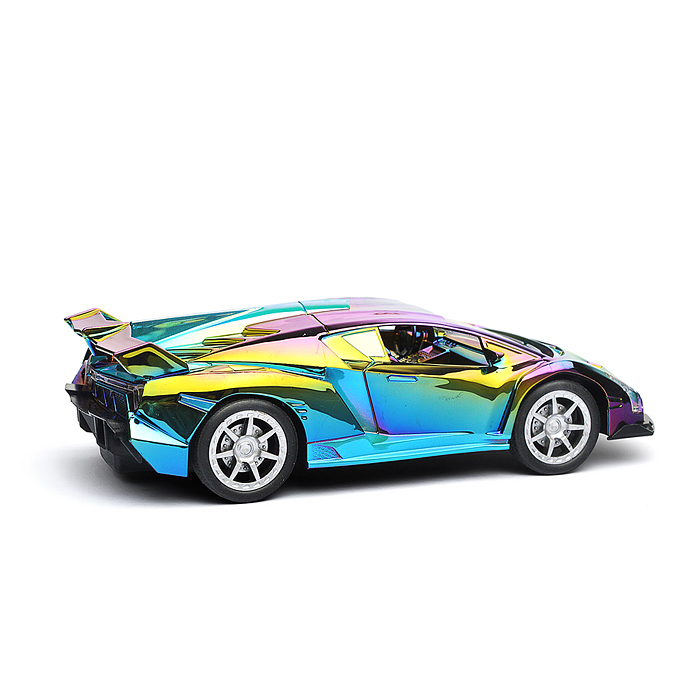 Машина JT749 "Неон кросс" р/у, 27 MHz, в коробке