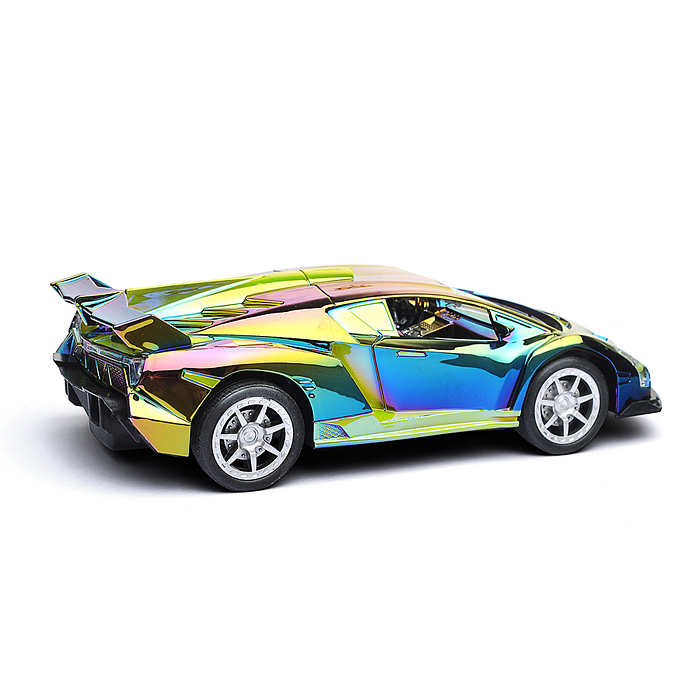 Машина JT749 "Неон кросс" р/у, 27 MHz, в коробке