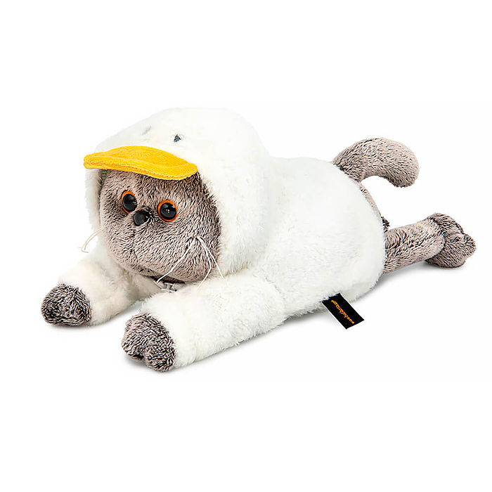 Кот Басик в худи "Гусик" (лежачий)