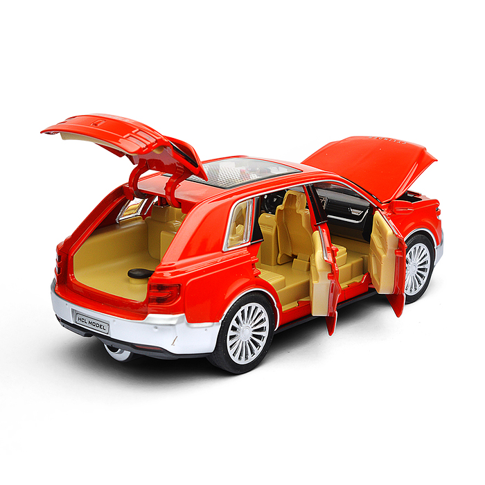 Машина HCL-528 "Внедорожник" (свет, звук, дым) в коробке