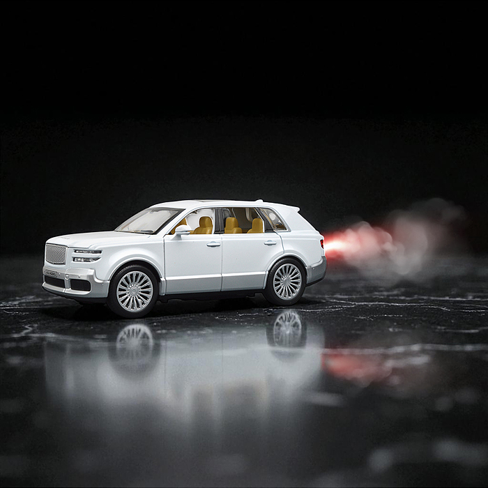 Машина HCL-528 "Внедорожник" (свет, звук, дым) в коробке