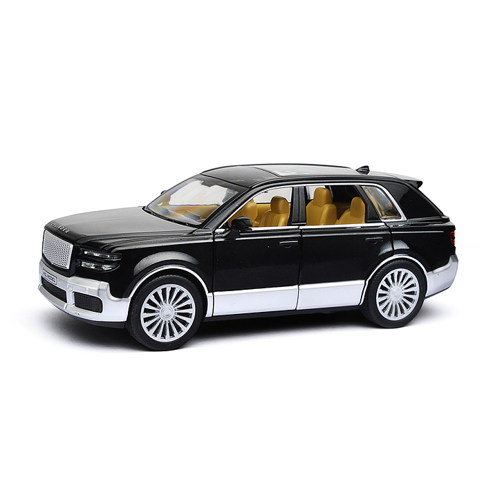 Машина HCL-528 "Внедорожник" (свет, звук, дым) в коробке