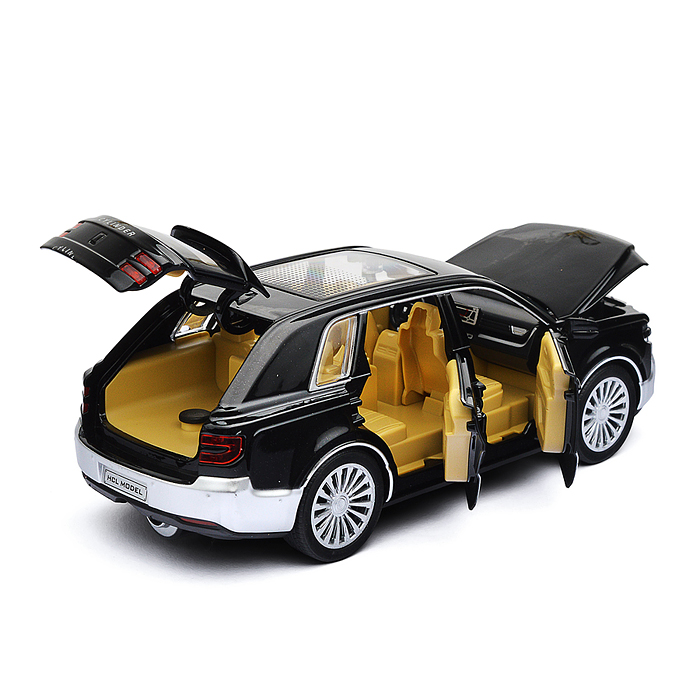 Машина HCL-528 "Внедорожник" (свет, звук, дым) в коробке