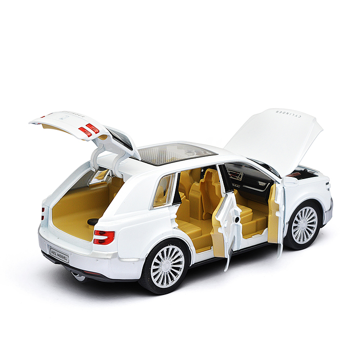 Машина HCL-528 "Внедорожник" (свет, звук, дым) в коробке