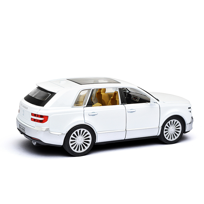 Машина HCL-528 "Внедорожник" (свет, звук, дым) в коробке