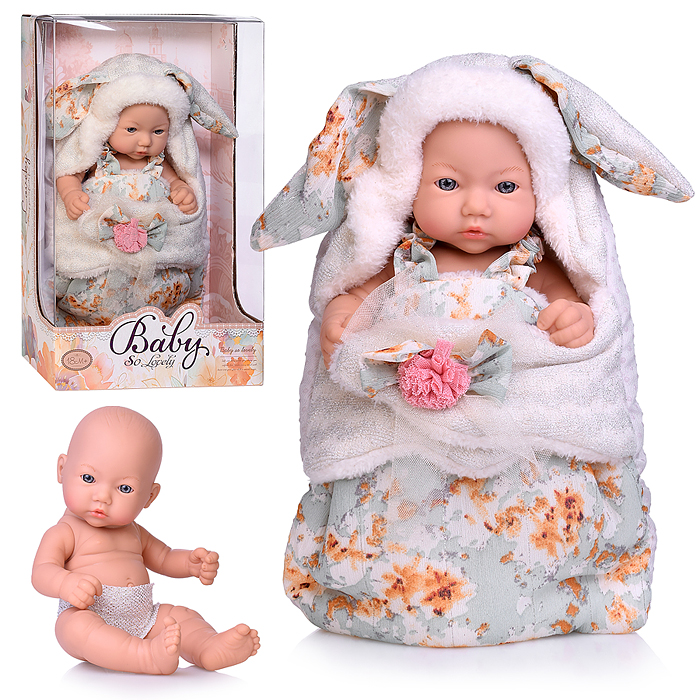 Пупс QS83182-7 "Анюта" с аксессуарами, в коробке