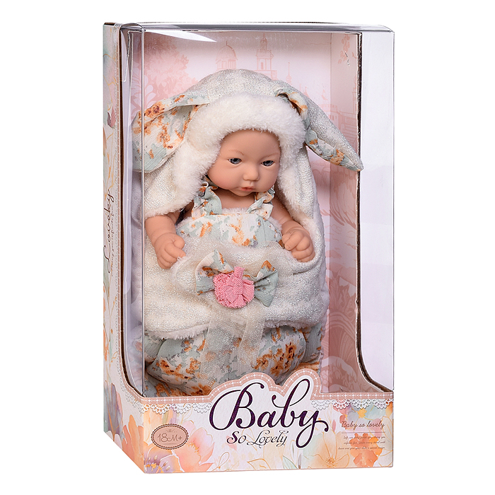Пупс QS83182-7 "Анюта" с аксессуарами, в коробке