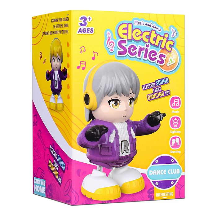 Интерактивная игрушка RS-3153 "Танцор" в коробке