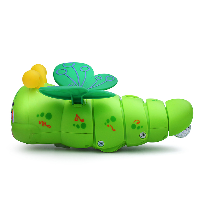 Интерактивная игрушка YJ-3045 "Гусеница" в коробке