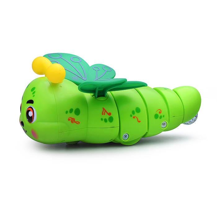 Интерактивная игрушка YJ-3045 "Гусеница" в коробке